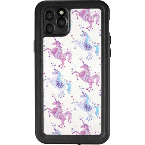 Cat Coq Purple Unicorns iPhone 11 Pro Max Waterproof Case