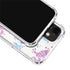 Cat Coq Purple Unicorns iPhone 12 Clear Case