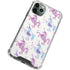 Cat Coq Purple Unicorns iPhone 12 Pro Clear Case