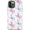 Cat Coq Purple Unicorns iPhone 12 Pro Impact Case