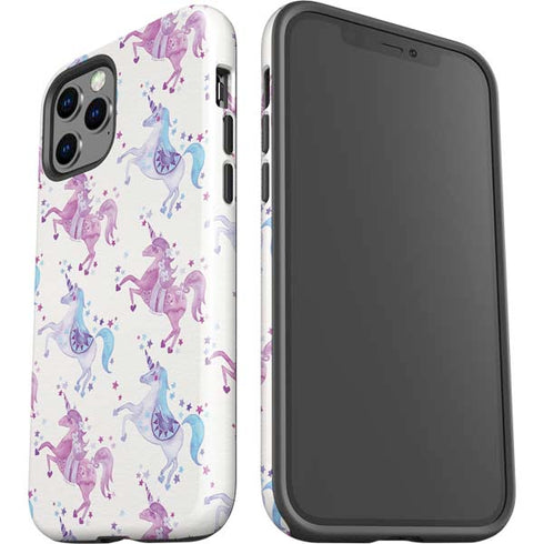 Cat Coq Purple Unicorns iPhone 12 Pro Max Impact Case