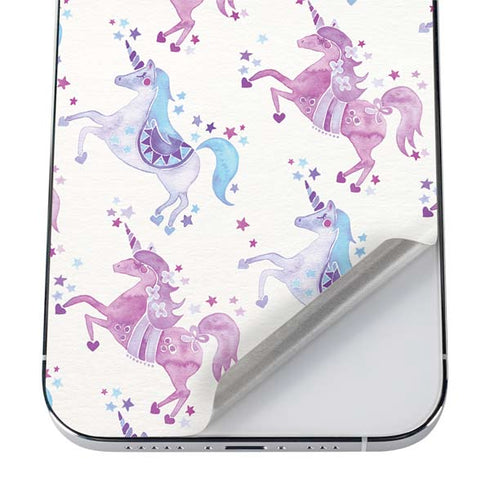 Cat Coq Purple Unicorns iPhone 12 Pro Max Skin