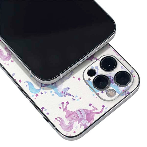 Cat Coq Purple Unicorns iPhone 12 Pro Max Skin
