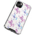 Cat Coq Purple Unicorns iPhone 13 Mini Clear Case