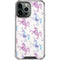 Cat Coq Purple Unicorns iPhone 13 Pro Max Clear Case