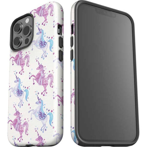 Cat Coq Purple Unicorns iPhone 13 Pro Max Impact Case