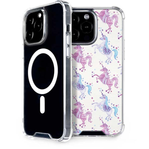 Cat Coq Purple Unicorns iPhone 13 Pro Max MagSafe Case
