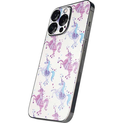 Purple Unicorns by Cat Coq iPhone 15 Pro Skin