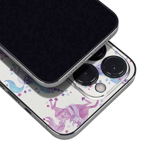 Purple Unicorns by Cat Coq iPhone 15 Pro Skin