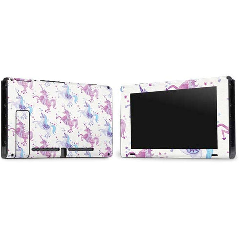 Cat Coq Purple Unicorns Nintendo Switch Bundle Skin