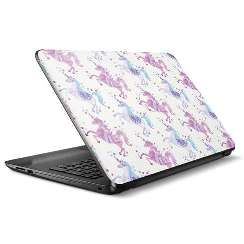 Cat Coq Purple Unicorns HP Notebook Skin