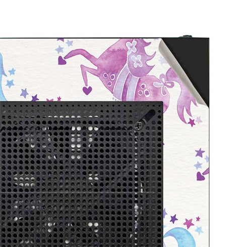 Cat Coq Purple Unicorns NZXT H510 Compact ATX Mid-Tower Case Skin