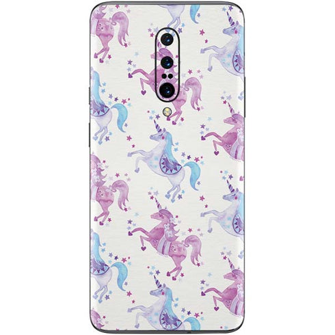 Cat Coq Purple Unicorns OnePlus 7 Pro Skin
