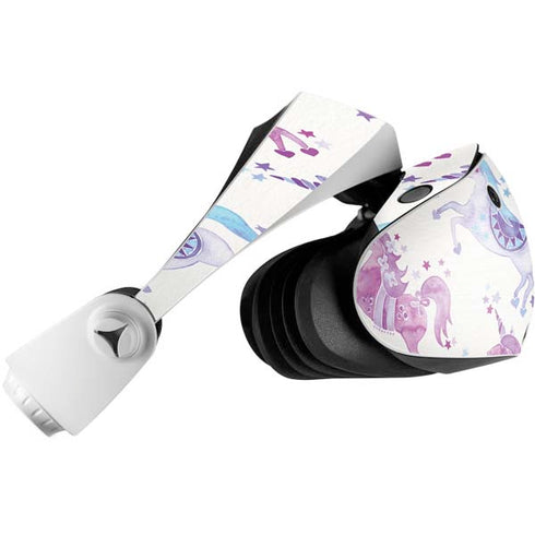 Cat Coq Purple Unicorns PlayStation VR2 Skin