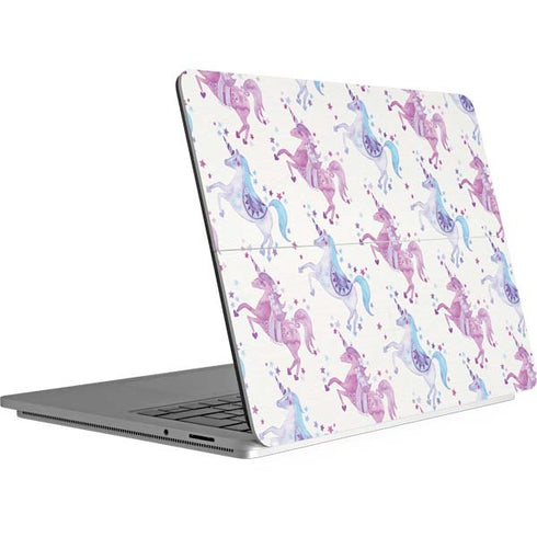 Cat Coq Purple Unicorns Surface Laptop Studio Skin