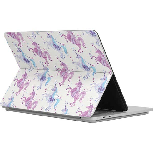 Cat Coq Purple Unicorns Surface Laptop Studio Skin