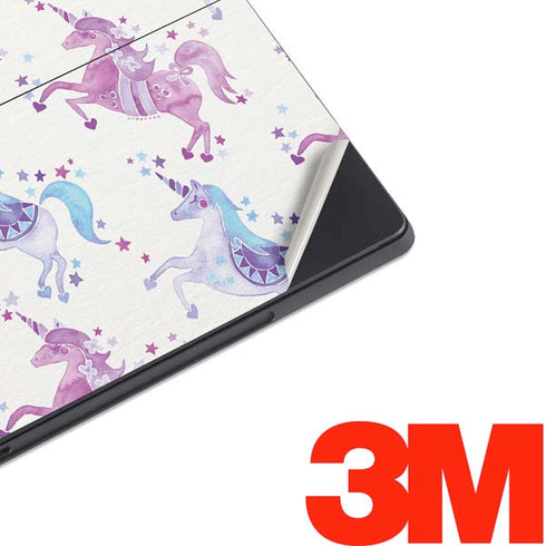 Cat Coq Purple Unicorns Surface Pro 7 Skin