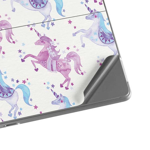 Cat Coq Purple Unicorns Surface Pro 8 Skin