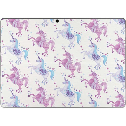 Cat Coq Purple Unicorns Surface Pro 9 Skin