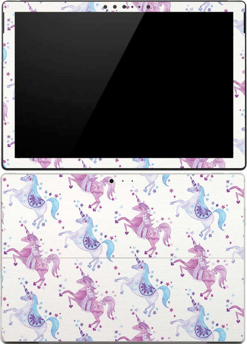 Cat Coq Purple Unicorns Surface Pro (2017) Skin