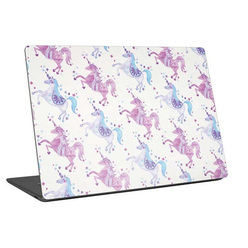 Cat Coq Purple Unicorns Universal Laptop 14in (11.4 x 8.2in) Skin