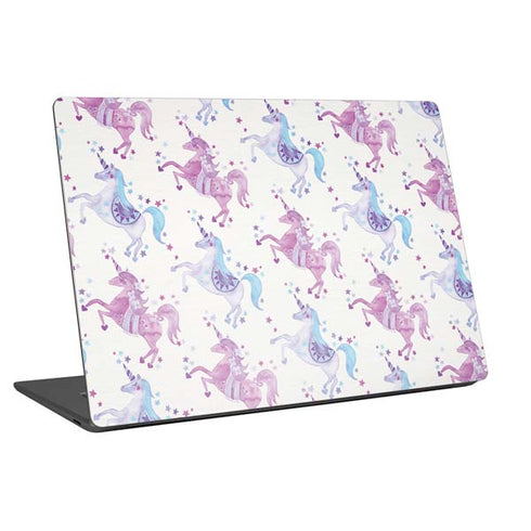 Cat Coq Purple Unicorns Universal Laptop 18in (14.6 x 10.6in) Skin