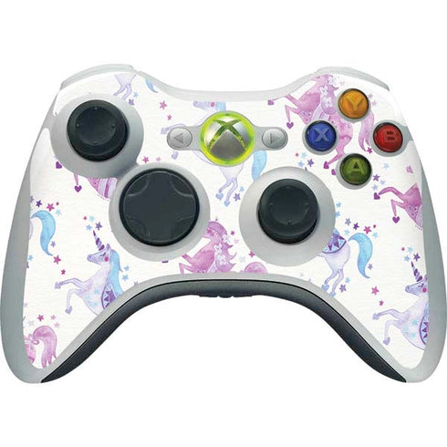 Cat Coq Purple Unicorns Xbox 360 Wireless Controller Skin