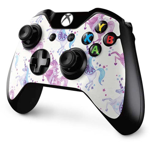 Cat Coq Purple Unicorns Xbox One Controller Skin