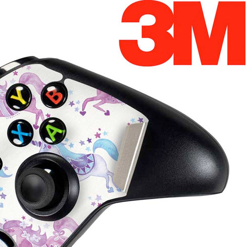 Cat Coq Purple Unicorns Xbox One Controller Skin