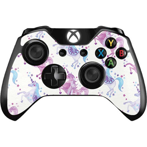 Cat Coq Purple Unicorns Xbox One Controller Skin