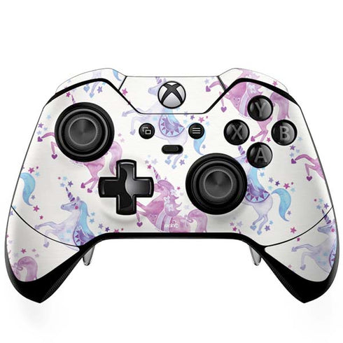 Cat Coq Purple Unicorns Xbox One Elite Controller Skin