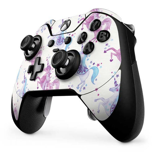 Cat Coq Purple Unicorns Xbox One Elite Controller Skin