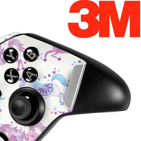 Cat Coq Purple Unicorns Xbox One Elite Controller Skin