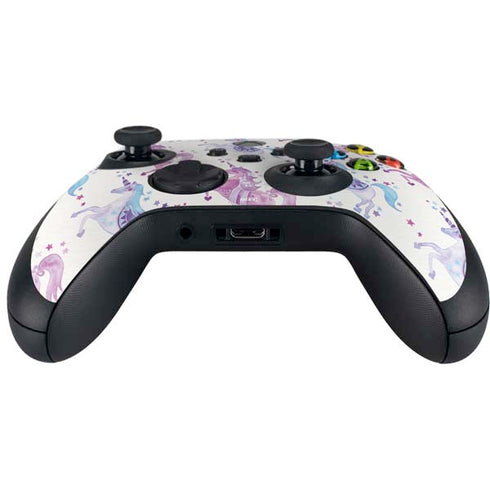 Cat Coq Purple Unicorns Xbox Series X Controller Skin