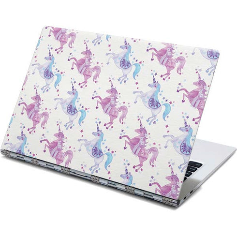 Cat Coq Purple Unicorns Yoga 910 2-in-1 14in Touch-Screen Skin