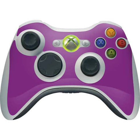 Purple Solid Xbox 360 Wireless Controller Skin