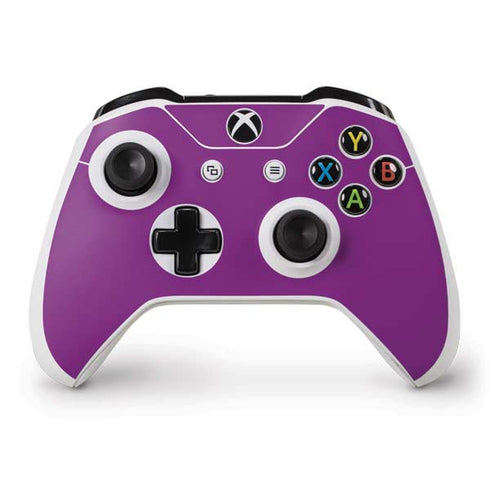 Purple Solid Xbox One S Controller Skin