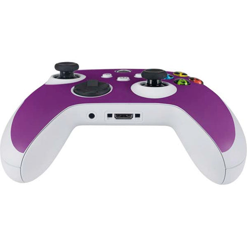 Purple Solid Xbox Series S Controller Skin