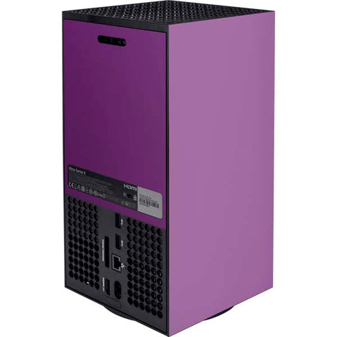 Purple Solid Xbox Series X Console Skin