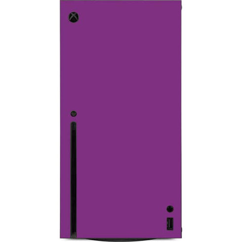Purple Solid Xbox Series X Console Skin
