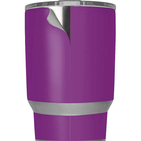 Purple Solid Yeti 20oz Tumbler Skin