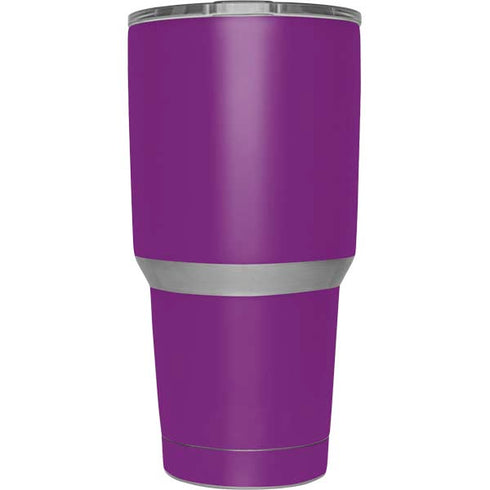 Purple Solid Yeti 30oz Rambler Tumbler Skin