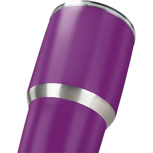 Purple Solid Yeti 30oz Rambler Tumbler Skin