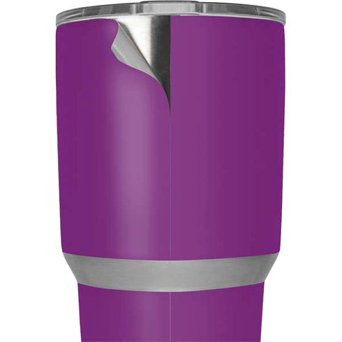 Purple Solid Yeti 30oz Rambler Tumbler Skin