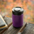 Purple Solid Yeti Colster Can Insulator Skin