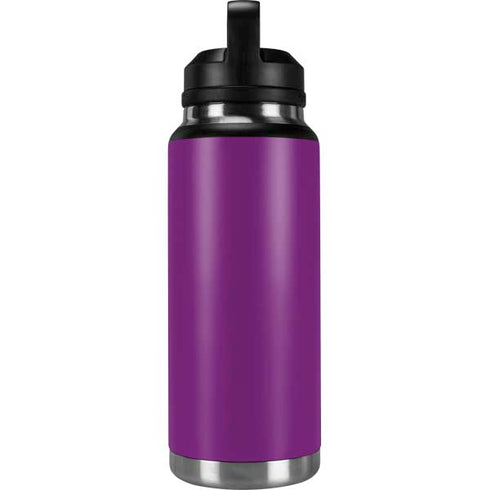 Purple Solid YETI Rambler 36oz Bottle Skin