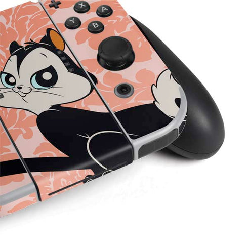 Looney Tunes Pussyfoot Nintendo Switch OLED (2021) Skin