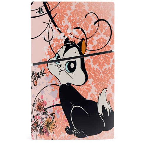Looney Tunes Pussyfoot PS5 Slim Disk Console Skin