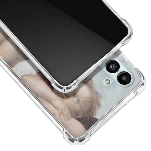 Raphael The Cherubim Putti Angels of The Sistine Madonna Galaxy A13 5G Clear Case