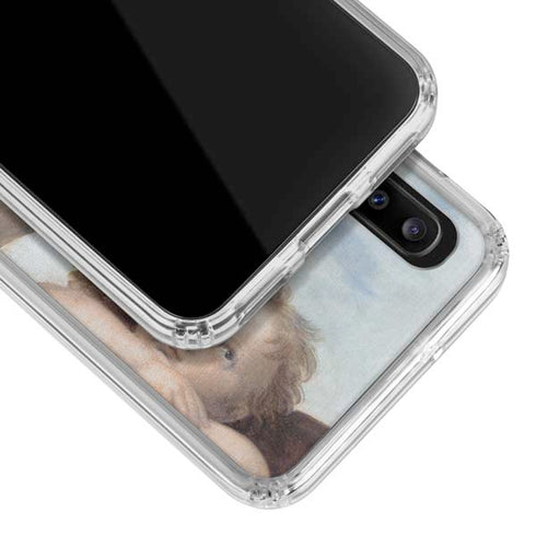 Raphael The Cherubim Putti Angels of The Sistine Madonna Galaxy A30 Clear Case